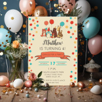 Animaux de Fête et Points de Naissance pour Enfant