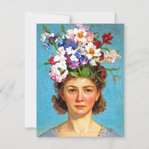 Invitation « Anna au Bouffant Fleuri » - Société d'Art et de