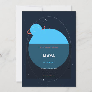 Invitation Anneaux de Saturne