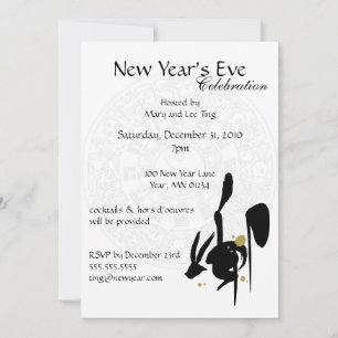 Invitation Année du lapin
