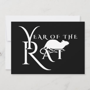 Invitation Année du rat