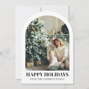 Invitation Année moderne à revoir Noël Arche de Noël