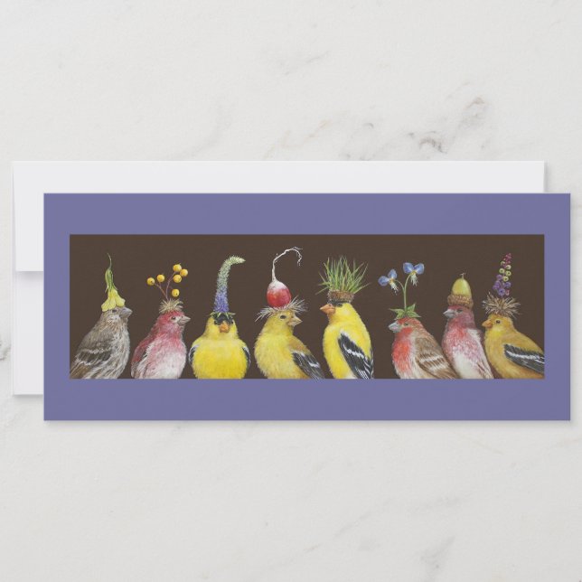 Invitation Annie et Pete Hébergent la carte/invitation du Fin (Devant)