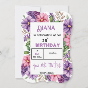 Invitation Anniversaire