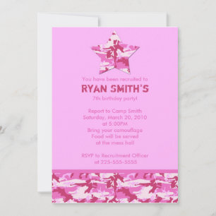 Invitation Anniversaire