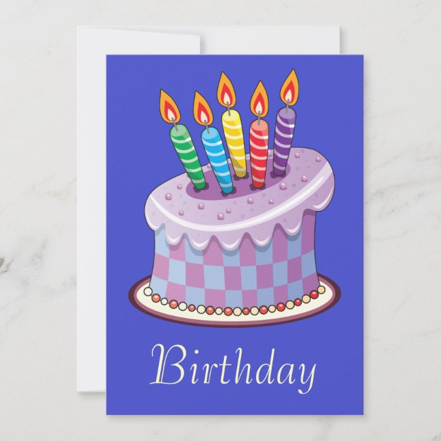 Invitation Anniversaire (Devant)