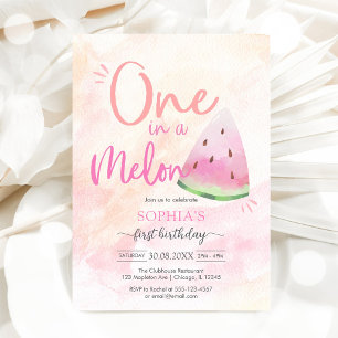Invitation Anniversaire 1 An Une Fois Dans Un Melo