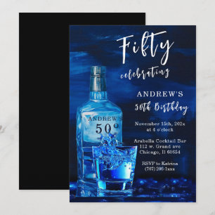 Invitation Anniversaire 50 ans Homme