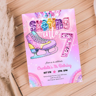 Invitation Anniversaire 7 Ans Patinage Artistique