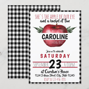 Invitation Anniversaire Apple