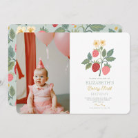 Anniversaire Berry Sucré Fraise Rose