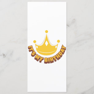 Invitation Anniversaire C'est mon anniversaire - Idée cadeau