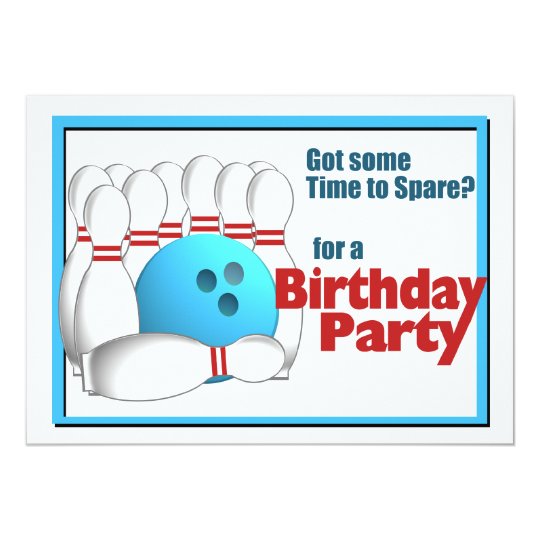 Invitation Anniversaire De Bowling Zazzle Fr Invitation Anniversaire De Bowling Zazzle Fr