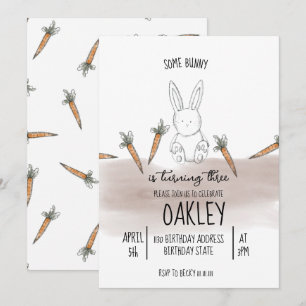 Invitation Anniversaire de Bunny Boy