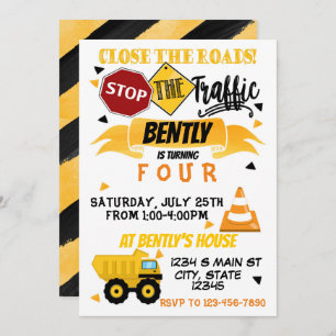 Invitation anniversaire de construction