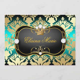 Invitation Anniversaire de culot d'Aqua de Ciao Bella de 311