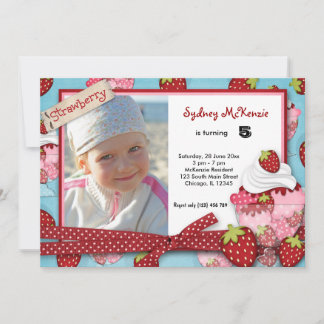 Invitation Anniversaire de Cupcake