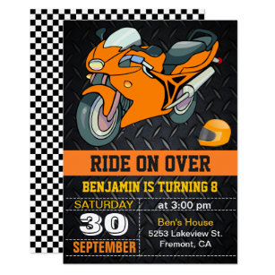 Invitations Faire Part Moto Zazzle Fr Invitations Faire Part Moto Zazzle Fr