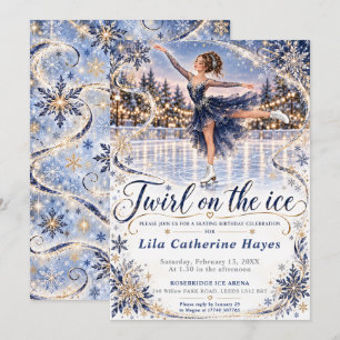 Invitation Anniversaire de glace de la marine