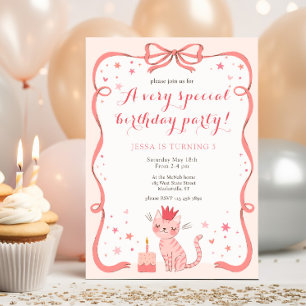 Invitation Anniversaire de Jolie Kitty