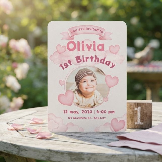 Invitation Anniversaire de jolis enfants (Créateur téléchargé)