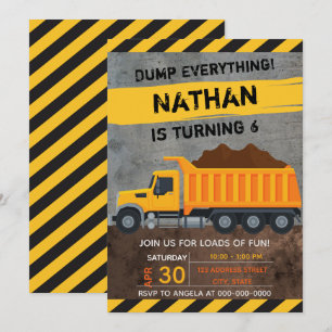 Invitation Anniversaire de la construction