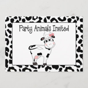 Invitation Anniversaire de la fête de la vache