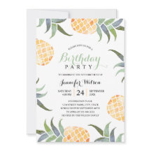 Anniversaire de la fête de l'ananas