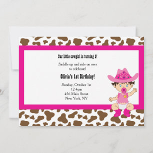 Invitation Anniversaire de la fille