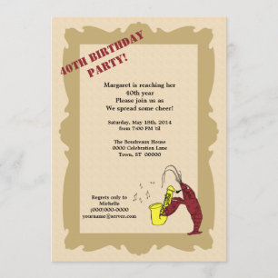 Invitation Anniversaire de la Fleur de Lis