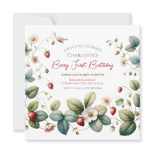 Anniversaire de la fraise "Berry First"