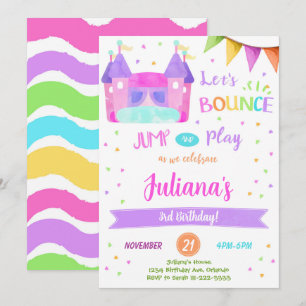 Invitation Anniversaire de la Maison de rebond col