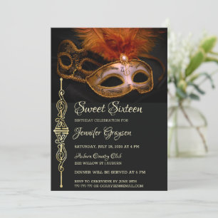 Invitation Anniversaire de la Masquerade Magique
