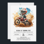 Invitation Anniversaire de la moto Boho simple<br><div class="desc">Préparez-vous à un bain d'anniversaire simple pour moto Boho! Notre invitation allie charme bohème rustique et excitation moto, avec des motifs minimalistes et des tons terreux. Entièrement personnalisable et disponible pour un téléchargement instantané, c'est la façon idéale d'invitation vos invités à se joindre à l'amusement décontracté. Faites savoir à tout...</div>