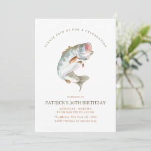 Invitation Anniversaire de la pêche