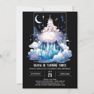 Invitation Anniversaire de la petite princesse