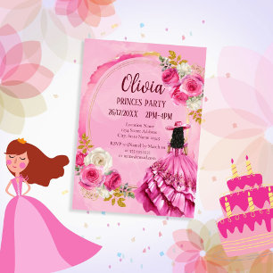 Invitation Anniversaire de la petite princesse royale