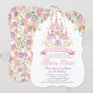 Invitation Anniversaire de la princesse