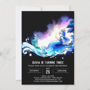 Invitation Anniversaire de la princesse enchantée