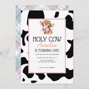 Invitation Anniversaire de la vache