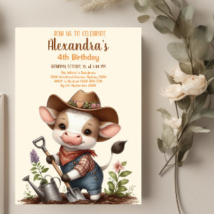 Invitation Anniversaire de la Vache Sainte