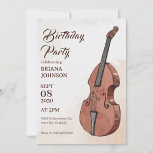 Invitation Anniversaire de l'art musical