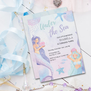 Invitation Anniversaire de l'Aventure de la Sirène sous la Me