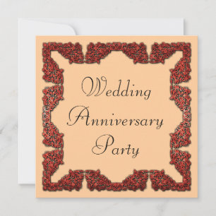 Invitation Anniversaire de mariage