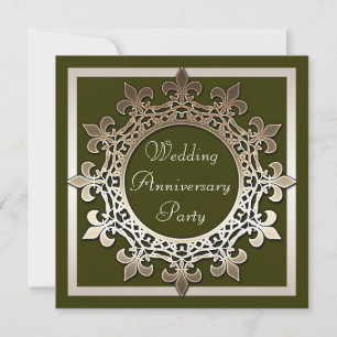 Invitation Anniversaire de mariage