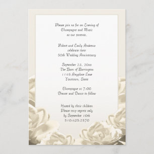 Invitation Anniversaire de mariage