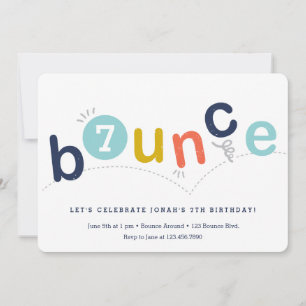 Invitation Anniversaire de naissance coloré et moderne pour e