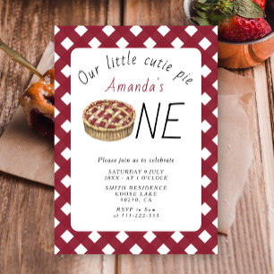 Invitation Anniversaire de naissance de Little Cutie Pie à l'