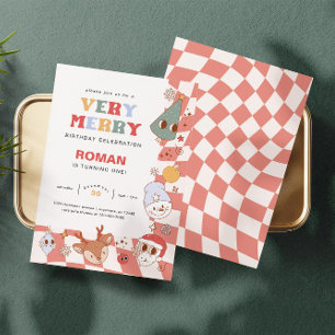 Invitation Anniversaire de Noël Super