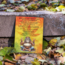 Anniversaire de Old Hippie Man